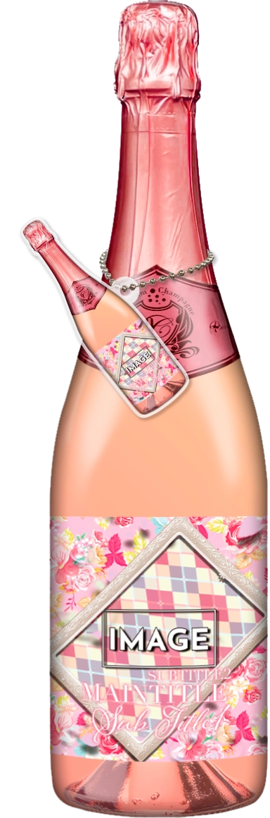 かわいいコンカフェオリシャンのオリシャン、オリジナルシャンパン SD-3