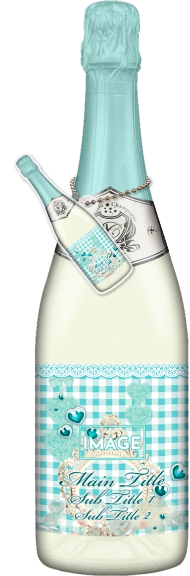 かわいいコンカフェオリシャンのオリシャン、オリジナルシャンパン SD-38