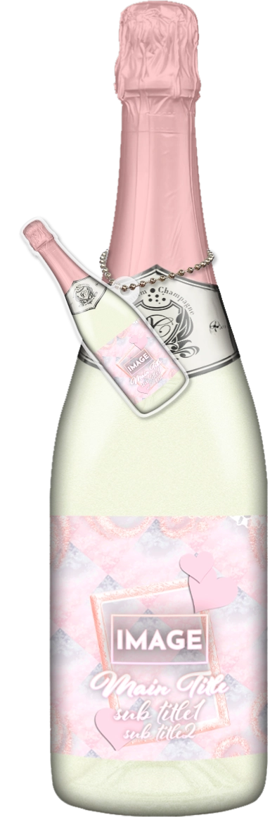 かわいいコンカフェオリシャンのオリシャン、オリジナルシャンパン SD-40