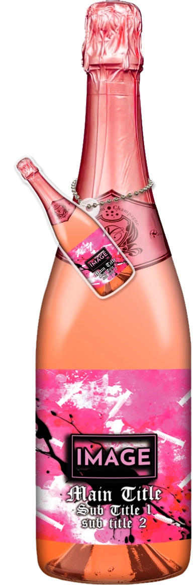 かわいいコンカフェオリシャンのオリシャン、オリジナルシャンパン SD-46