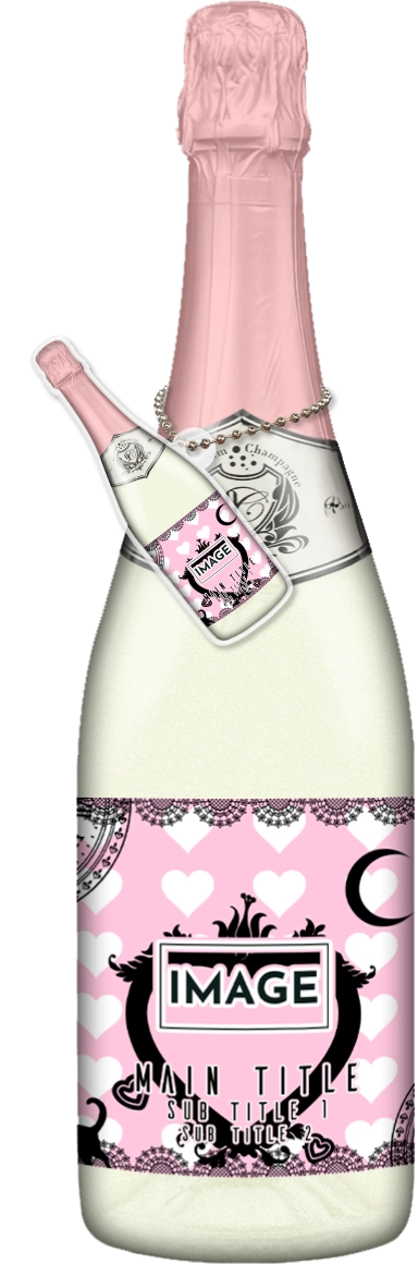 かわいいコンカフェオリシャンのオリシャン、オリジナルシャンパン SD-47