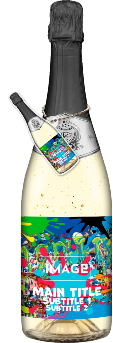 かわいいコンカフェオリシャンのオリシャン、オリジナルシャンパン SD-42