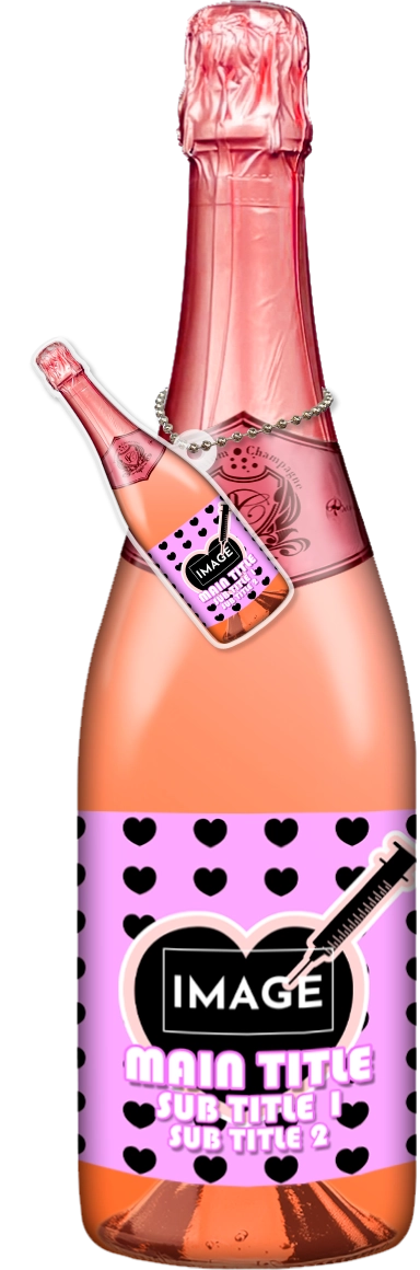 かわいいコンカフェオリシャンのオリシャン、オリジナルシャンパン SD-52