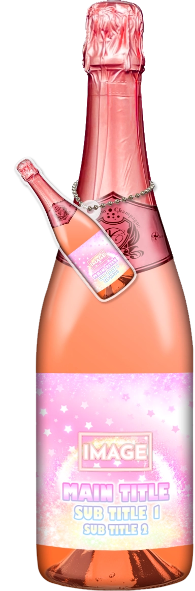 かわいいコンカフェオリシャンのオリシャン、オリジナルシャンパン SD-53