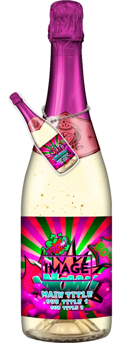 かわいいコンカフェオリシャンのオリシャン、オリジナルシャンパン SD-59