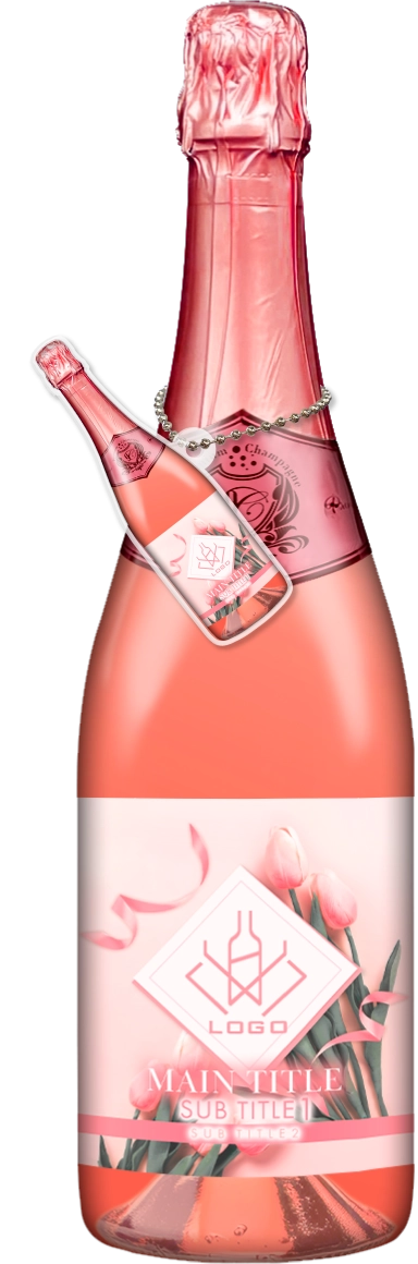 かわいいコンカフェオリシャンのオリシャン、オリジナルシャンパン SD-67