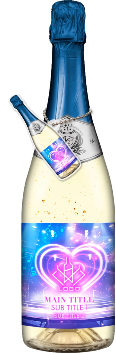 かわいいコンカフェオリシャンのオリシャン、オリジナルシャンパン SD-79