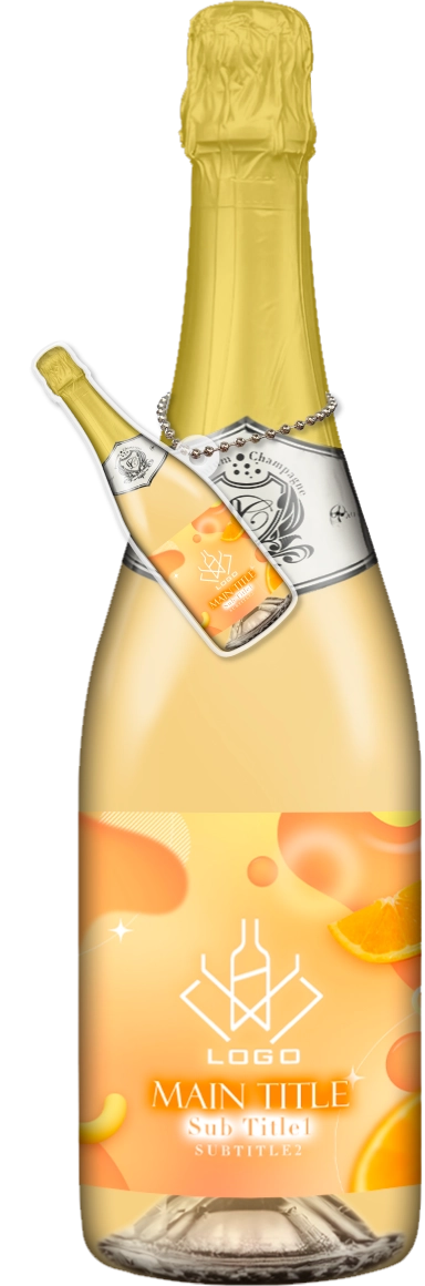 かわいいコンカフェオリシャンのオリシャン、オリジナルシャンパン SD-83