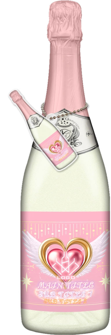 かわいいコンカフェオリシャンのオリシャン、オリジナルシャンパン SD-89