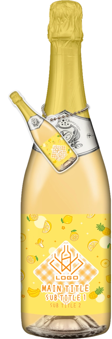 かわいいコンカフェオリシャンのオリシャン、オリジナルシャンパン SD-94