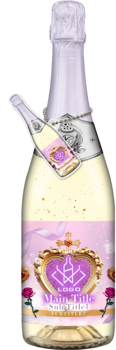 かわいいコンカフェオリシャンのオリシャン、オリジナルシャンパン SD-97