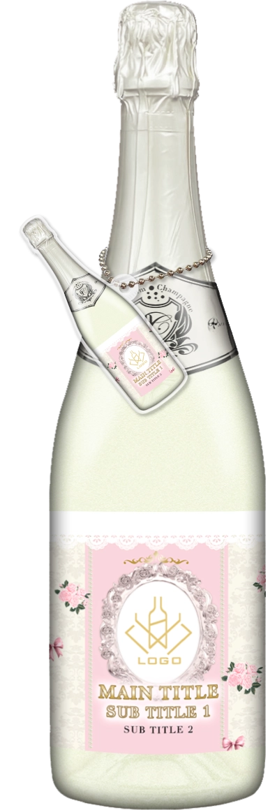 かわいいコンカフェオリシャンのオリシャン、オリジナルシャンパン SD-104