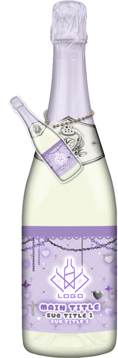 かわいいコンカフェオリシャンのオリシャン、オリジナルシャンパン SD-112