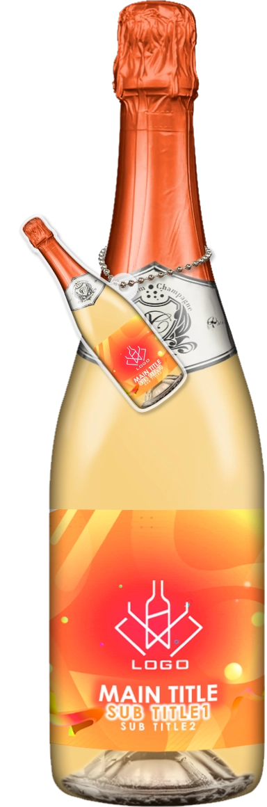 かわいいコンカフェオリシャンのオリシャン、オリジナルシャンパン SD-85