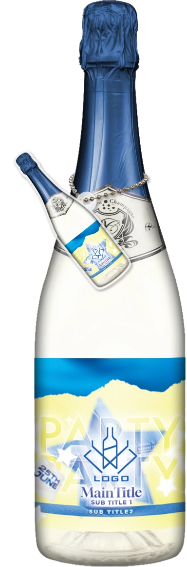 かわいいコンカフェオリシャンのオリシャン、オリジナルシャンパン SD-118