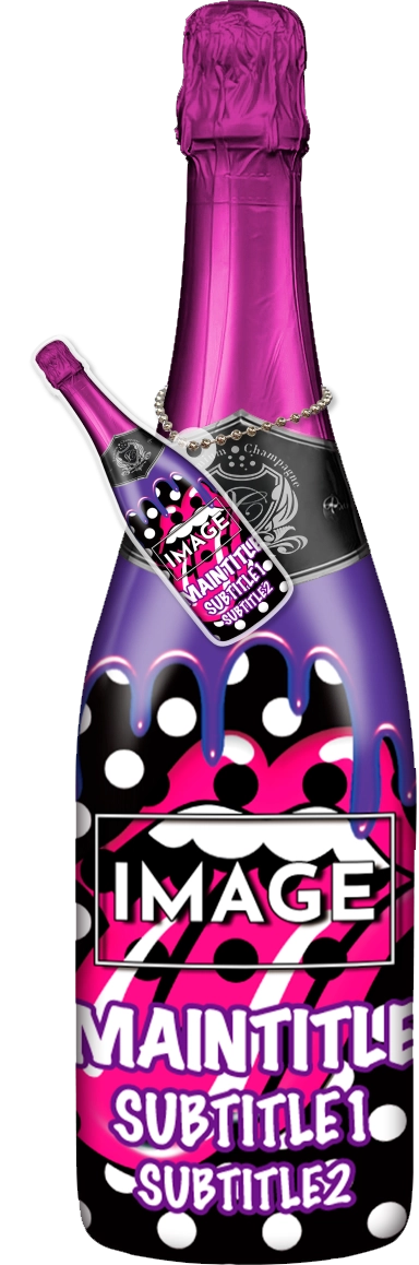 かわいいコンカフェオリシャンのオリシャン、オリジナルシャンパン D-18