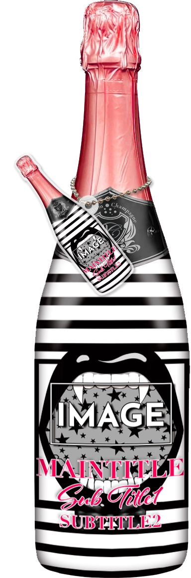 かわいいコンカフェオリシャンのオリシャン、オリジナルシャンパン D-25