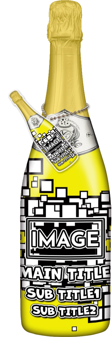 かわいいコンカフェオリシャンのオリシャン、オリジナルシャンパン D-36