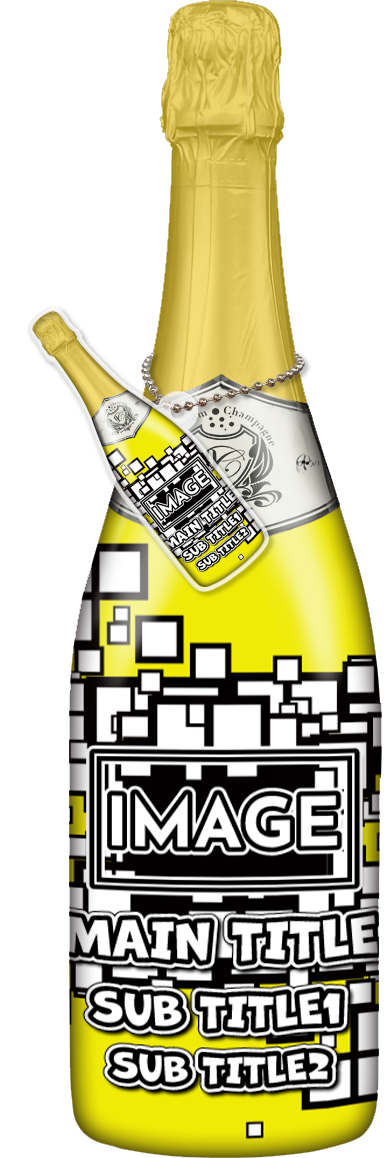 かわいいコンカフェオリシャンのオリシャン、オリジナルシャンパン D-36