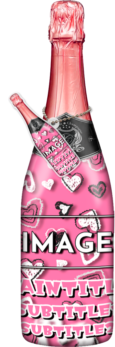 かわいいコンカフェオリシャンのオリシャン、オリジナルシャンパン D-13