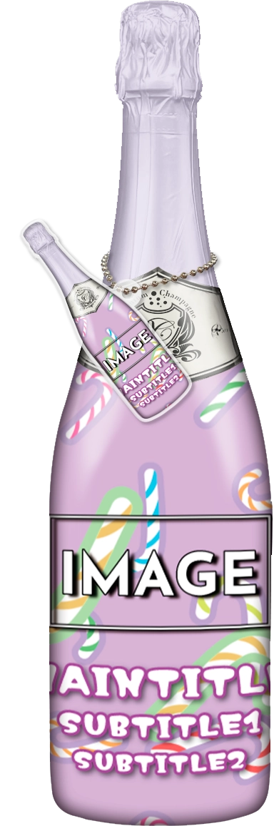 かわいいコンカフェオリシャンのオリシャン、オリジナルシャンパン D-23