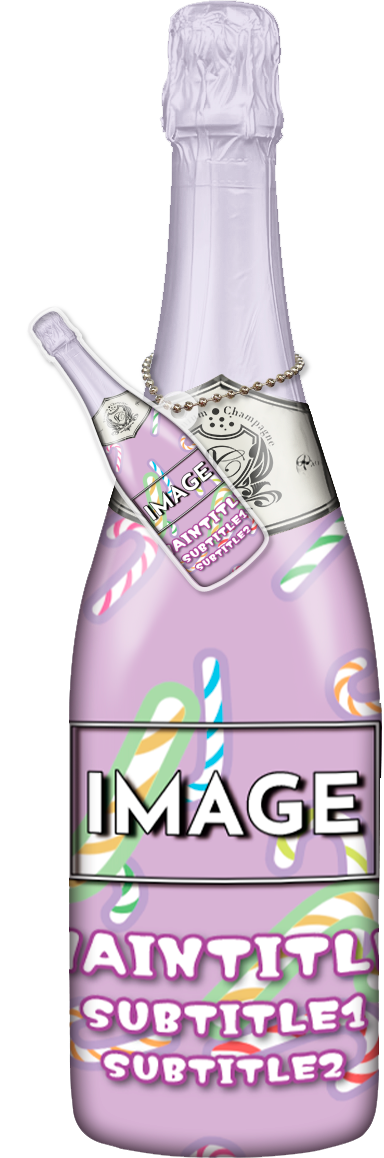 かわいいコンカフェオリシャンのオリシャン、オリジナルシャンパン D-23