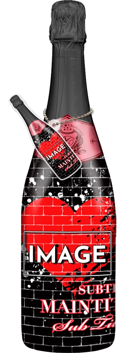 かわいいコンカフェオリシャンのオリシャン、オリジナルシャンパン D-24