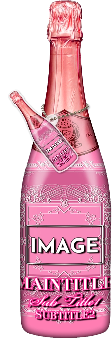 かわいいコンカフェオリシャンのオリシャン、オリジナルシャンパン D-19