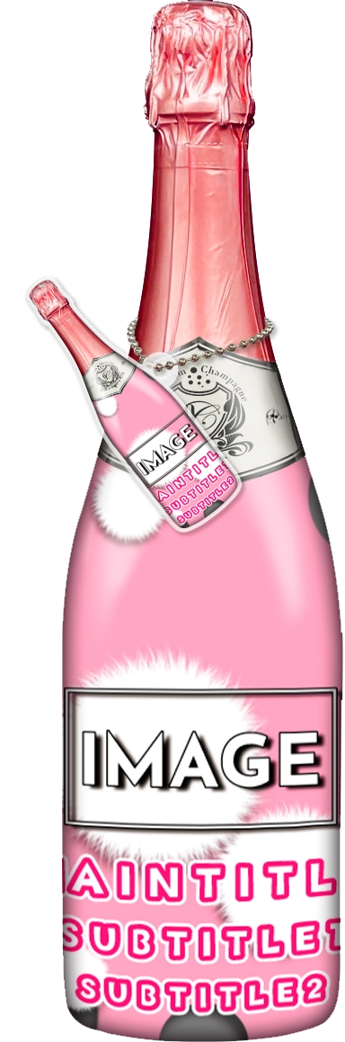 かわいいコンカフェオリシャンのオリシャン、オリジナルシャンパン D-16