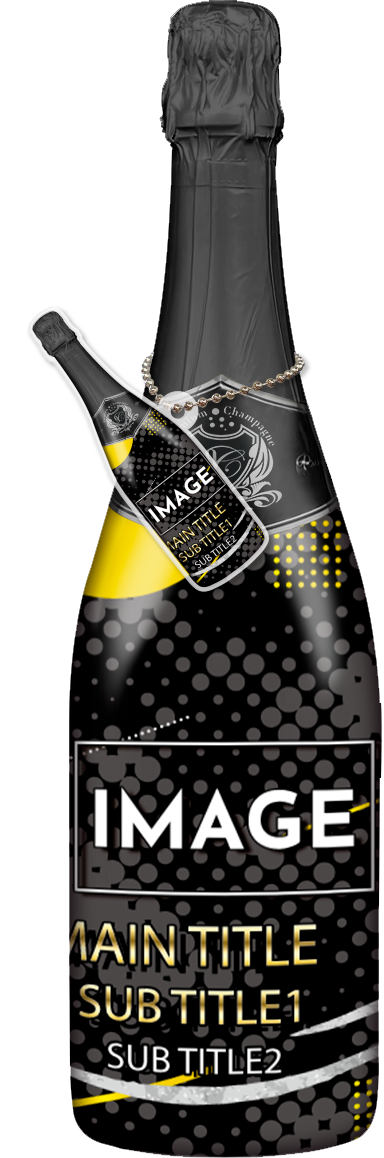 かわいいコンカフェオリシャンのオリシャン、オリジナルシャンパン D-6