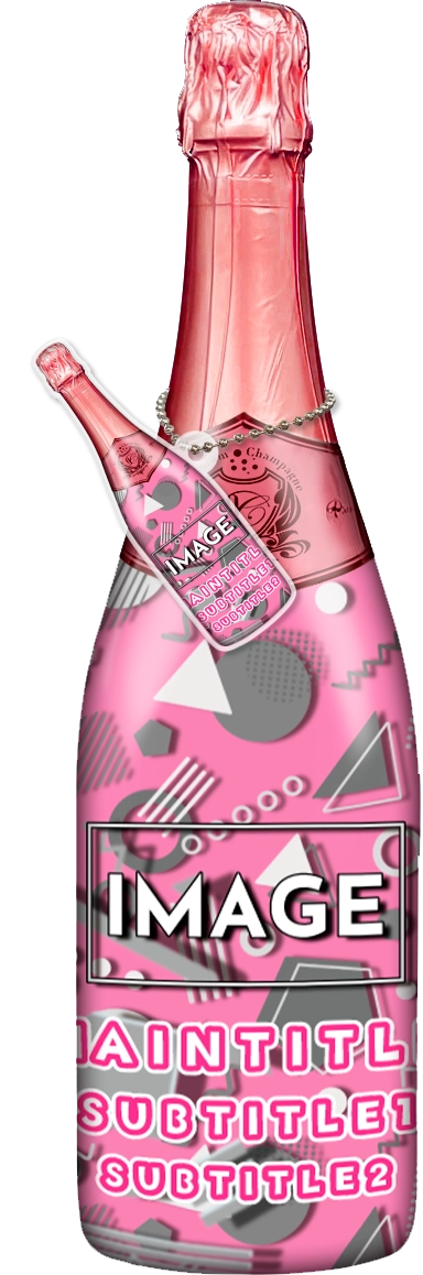 かわいいコンカフェオリシャンのオリシャン、オリジナルシャンパン D-17