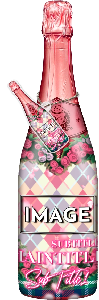 かわいいコンカフェオリシャンのオリシャン、オリジナルシャンパン D-2