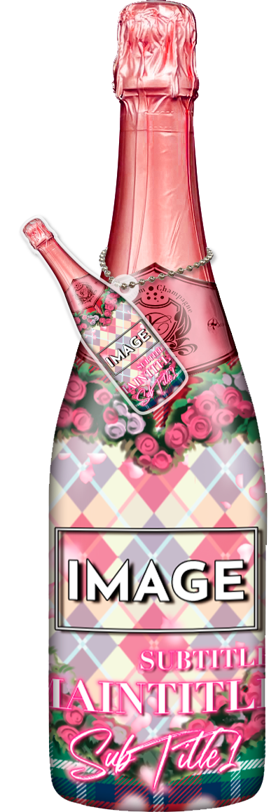 かわいいコンカフェオリシャンのオリシャン、オリジナルシャンパン D-2