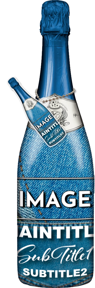 かわいいコンカフェオリシャンのオリシャン、オリジナルシャンパン D-5