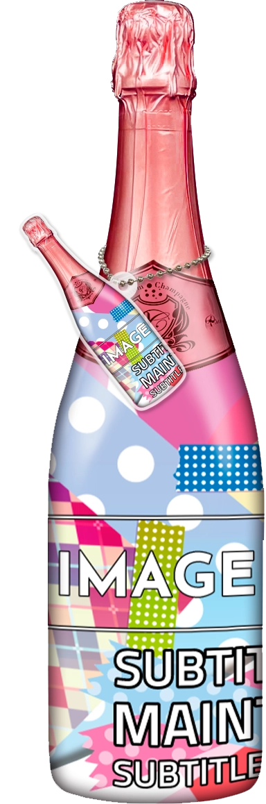 かわいいコンカフェオリシャンのオリシャン、オリジナルシャンパン D-10