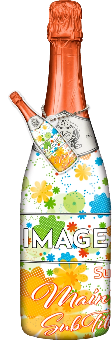 かわいいコンカフェオリシャンのオリシャン、オリジナルシャンパン D-9