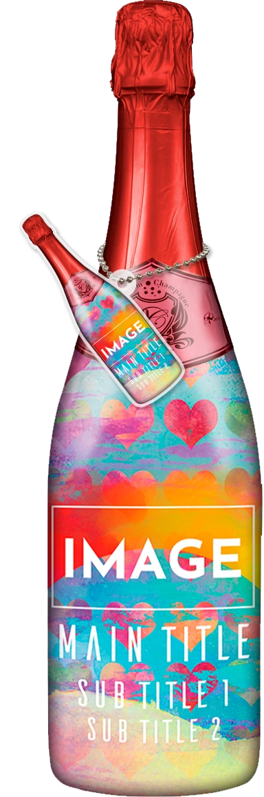 かわいいコンカフェオリシャンのオリシャン、オリジナルシャンパン D-41