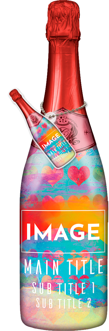 かわいいコンカフェオリシャンのオリシャン、オリジナルシャンパン D-41