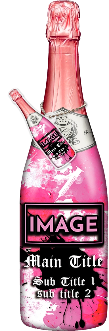 かわいいコンカフェオリシャンのオリシャン、オリジナルシャンパン D-46