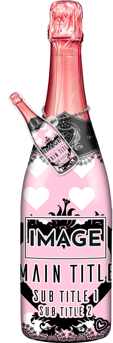 かわいいコンカフェオリシャンのオリシャン、オリジナルシャンパン D-47