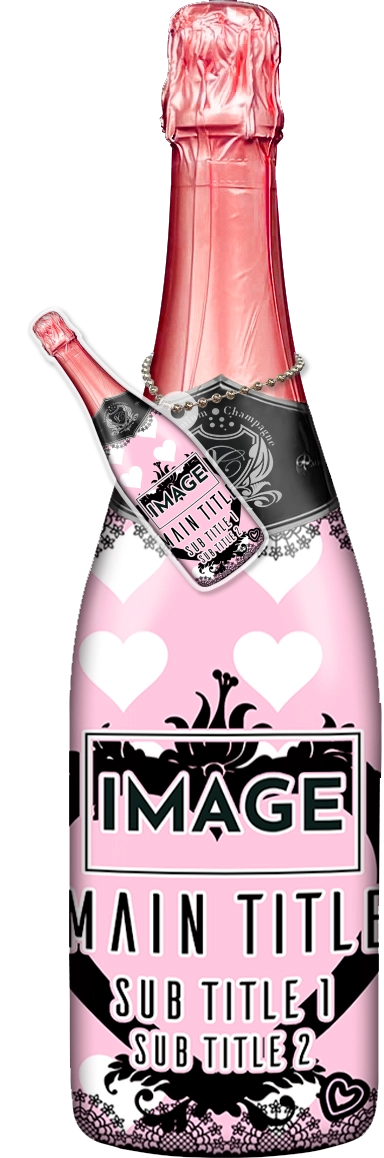 かわいいコンカフェオリシャンのオリシャン、オリジナルシャンパン D-47