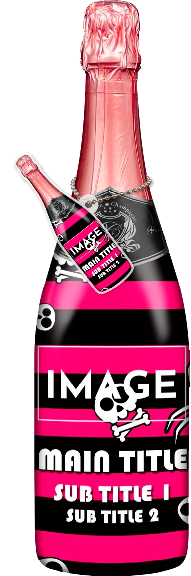 かわいいコンカフェオリシャンのオリシャン、オリジナルシャンパン D-57