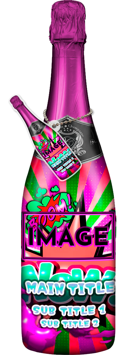 かわいいコンカフェオリシャンのオリシャン、オリジナルシャンパン D-59