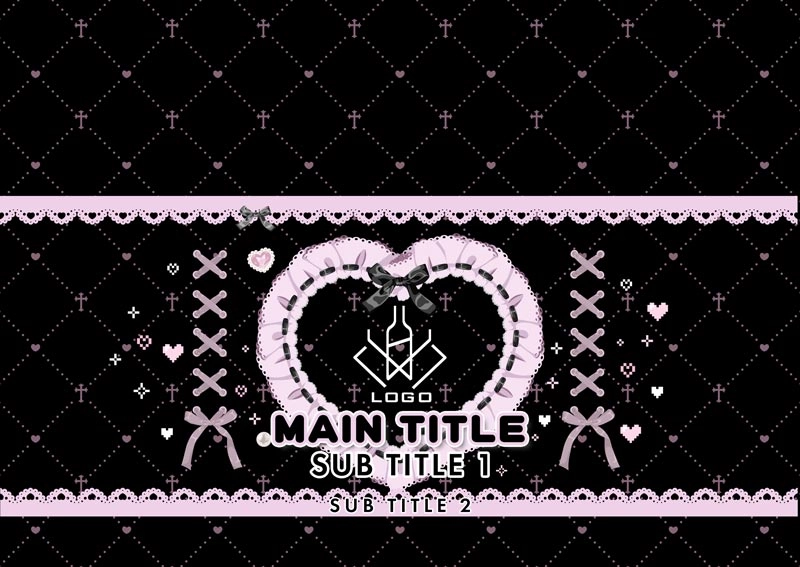 かわいいコンカフェオリシャンのオリシャン、オリジナルシャンパン D-68