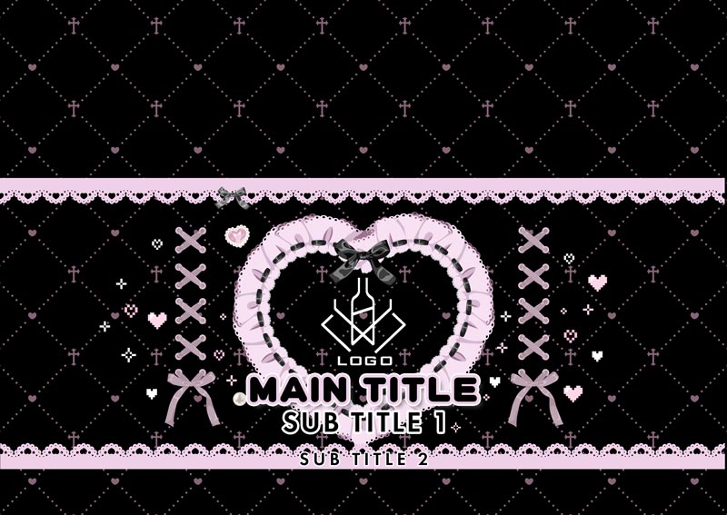 かわいいコンカフェオリシャンのオリシャン、オリジナルシャンパン D-68