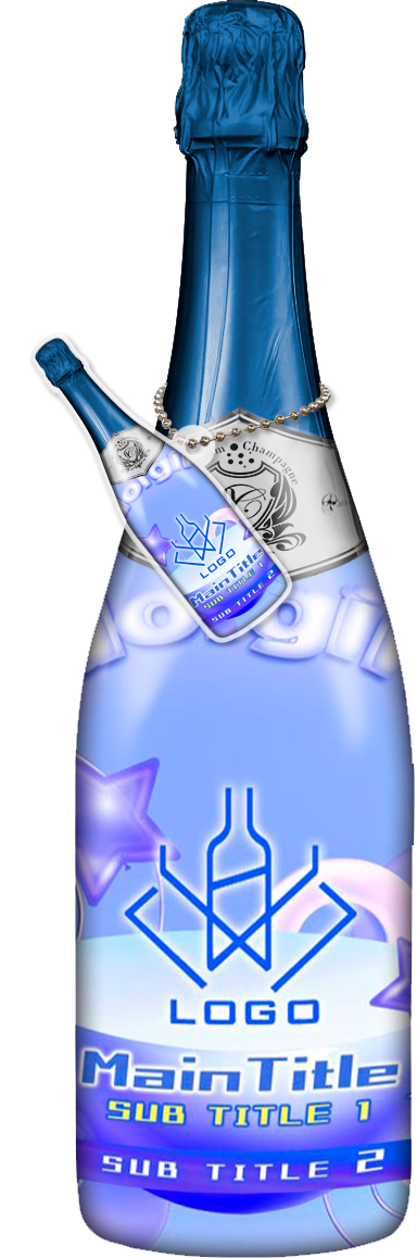 かわいいコンカフェオリシャンのオリシャン、オリジナルシャンパン D-81