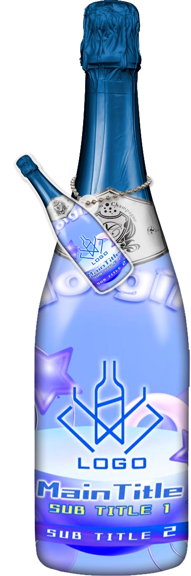 かわいいコンカフェオリシャンのオリシャン、オリジナルシャンパン D-81