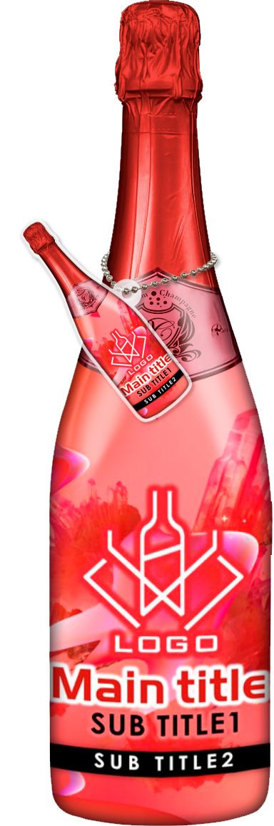 かわいいコンカフェオリシャンのオリシャン、オリジナルシャンパン D-82