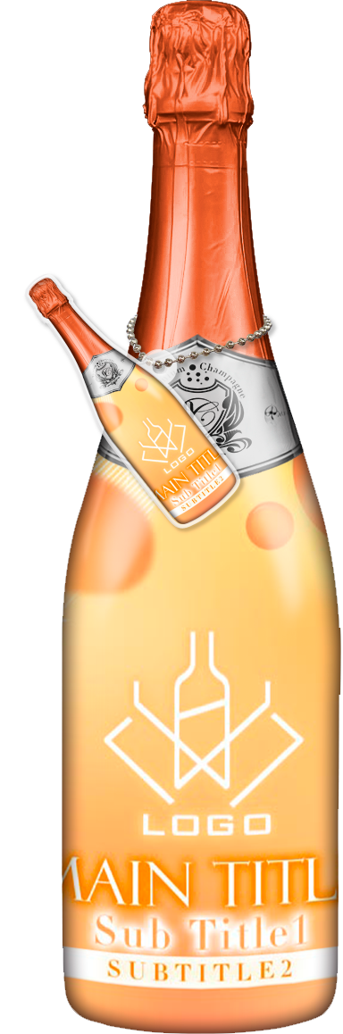 かわいいコンカフェオリシャンのオリシャン、オリジナルシャンパン D-83