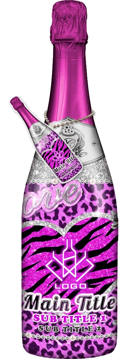 かわいいコンカフェオリシャンのオリシャン、オリジナルシャンパン D-96